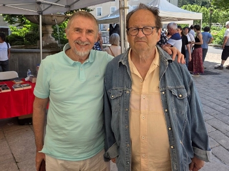 Avec Jean Sicardi à Puget-Théniers